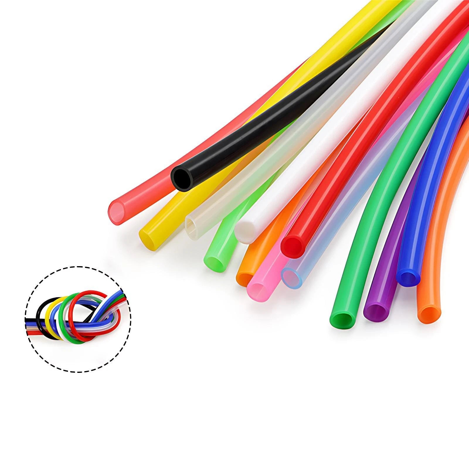 Food Grade Silicone Tubing — Flexible Soft Rubber Hose for Beer, Water & Vacuum