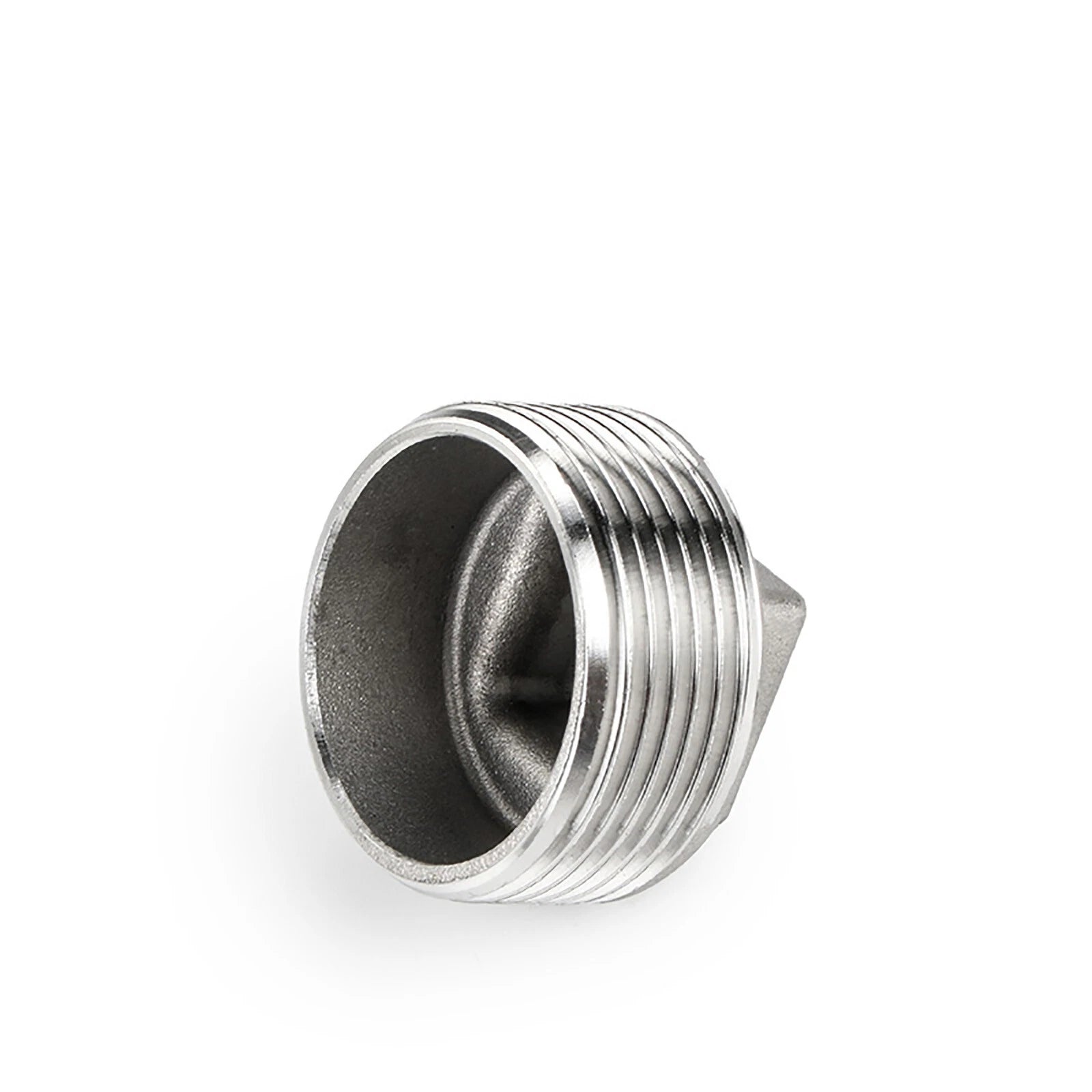 304 Stainless Steel BSP Female End Cap & Hollow Plug Pipe Fittings | 1/8" to 2"