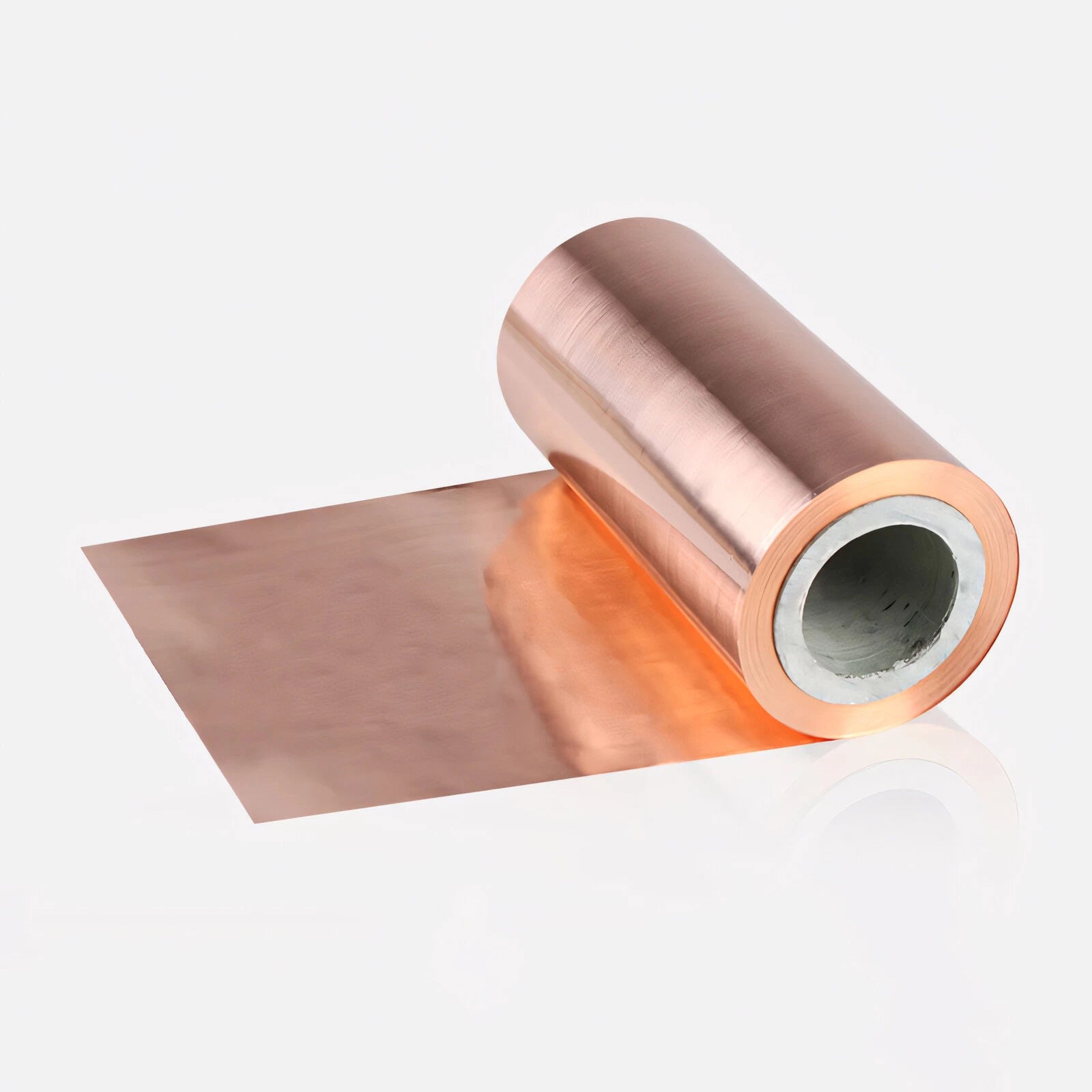 99.9% Copper Sheet Roll Metal Foil Plate 0.01mm-0.06mm Thick, 5mm-300mm Width