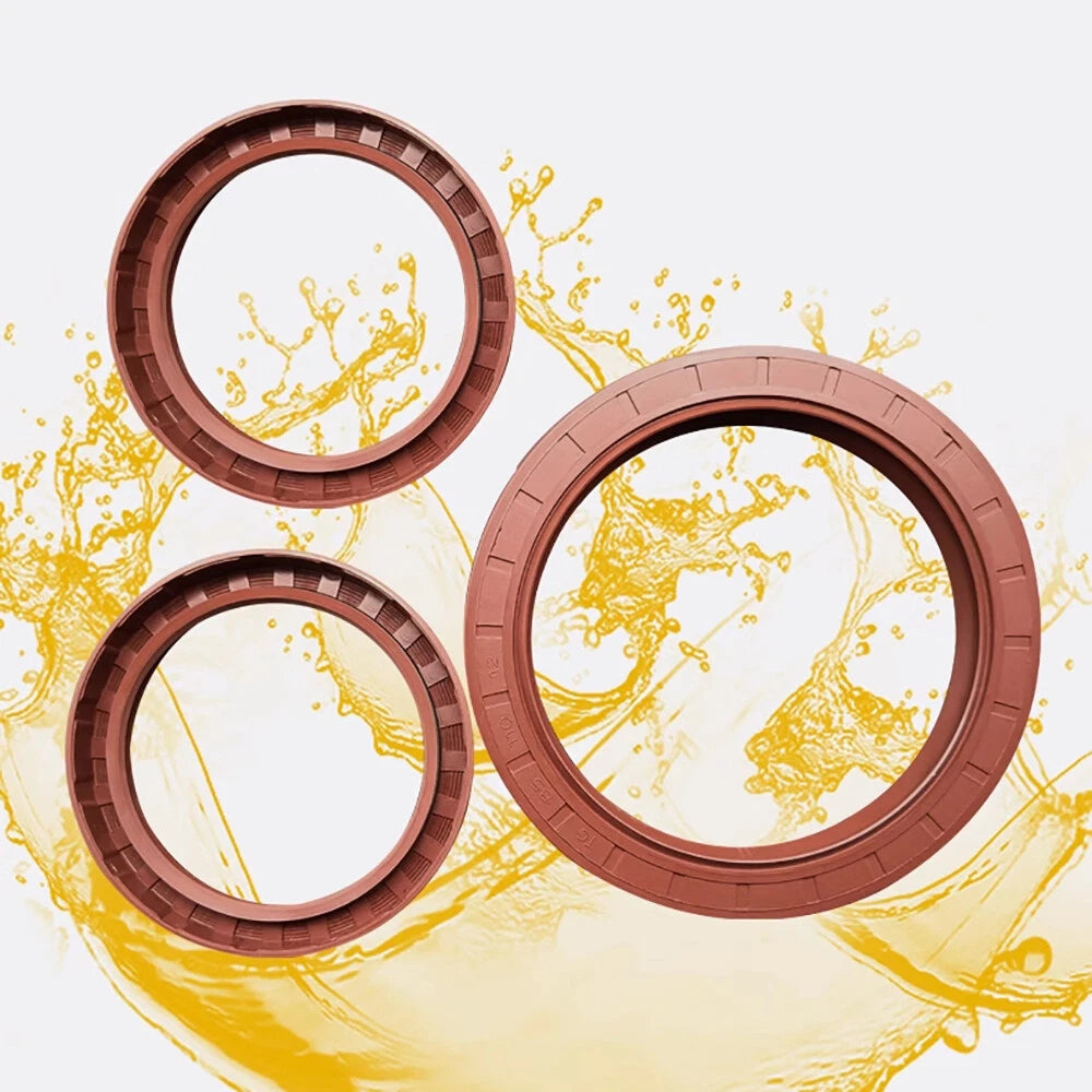 TC/TG Dual Lip FKM Oil Seal — Metric Rotary Shaft Sealing Ring, ID 25–50mm