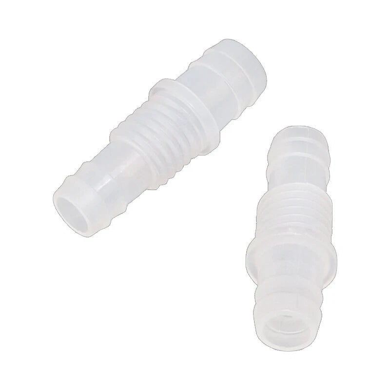Plastic Bulkhead Fitting & Straight Hose Barb Connector — M6 to M16, Reducing & Equal