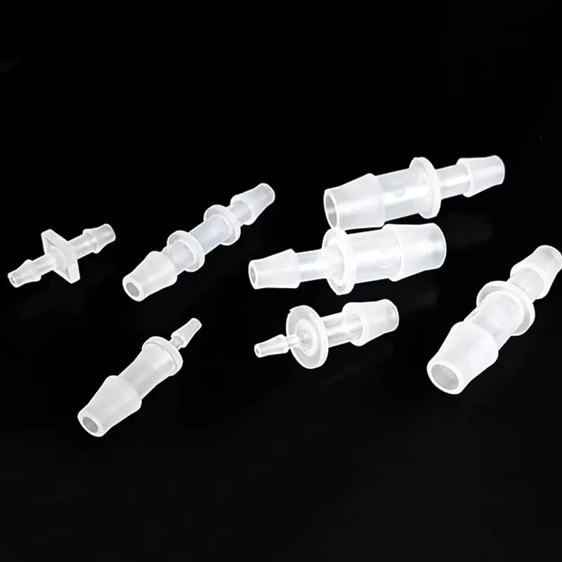 Straight Reducing Hose Connector — Plastic Push-Fit Water Pipe Adaptor, Multiple Sizes