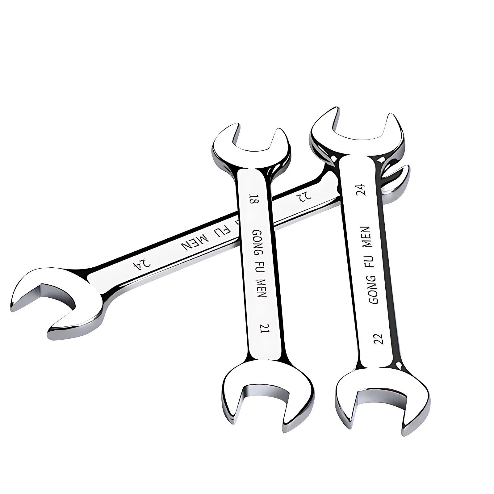 6-41MM Metric Carbon Steel Open End Wrench Double End Wrench Spanner Repair Tool