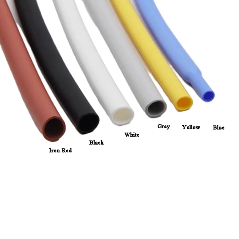 Silicone Rubber Heat Shrink Tubing — φ0.8mm to φ40mm, Multiple Colors - HomeDIYer
