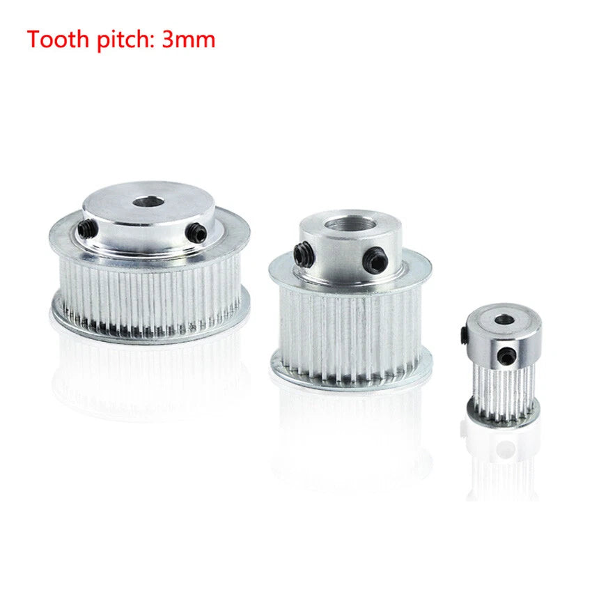 HTD-3M 12-150T Timing Belt Pulleys Synchronous Wheel With Step Tooth Width 11mm