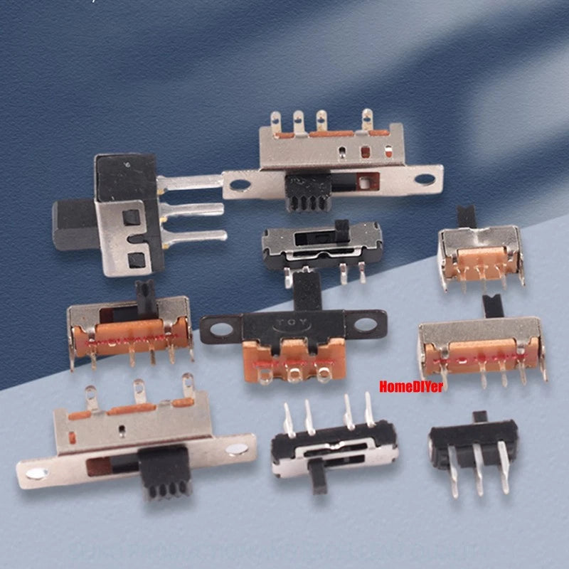 Miniature Slide Switch SS SK Series — 2/3 Position, 3–8 Pin Toggle Switches