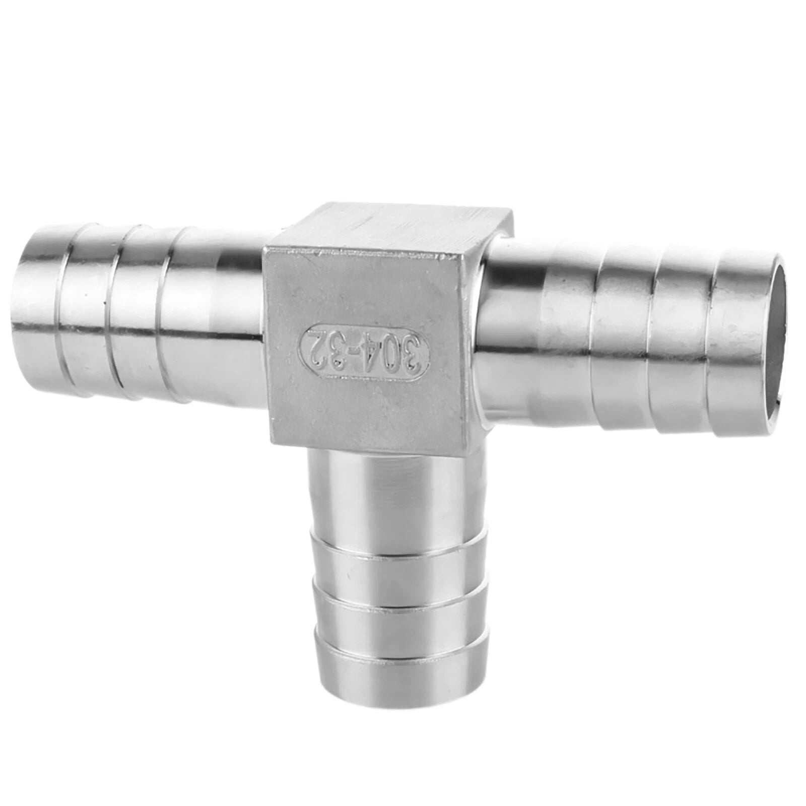 Stainless Steel T Joiner Various Piece Fuel Hose Gas Joiner Tee Connector 6-41mm