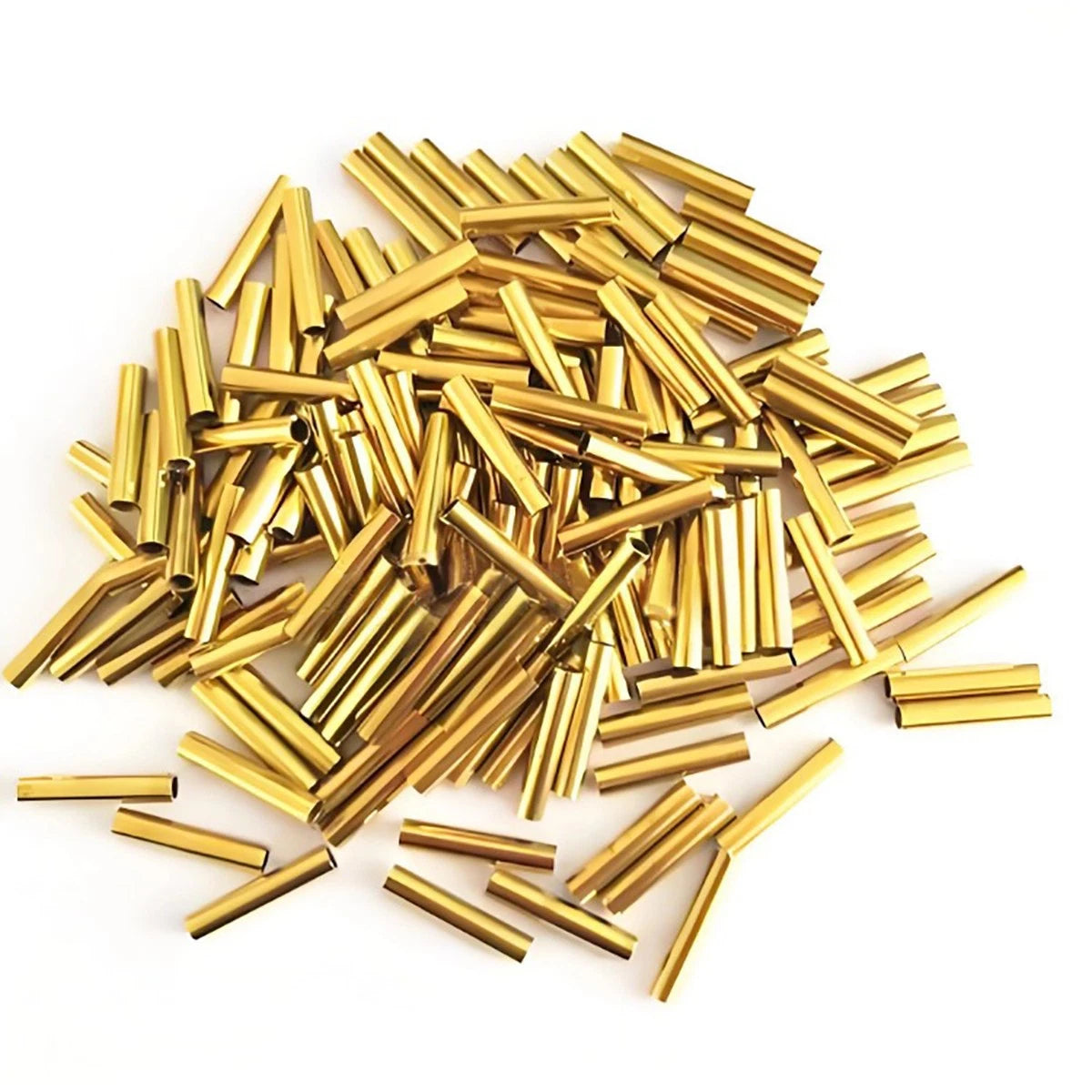 Brass Round Tube Pipe | OD 6–26mm | Wall 0.5–2mm | 200mm Length