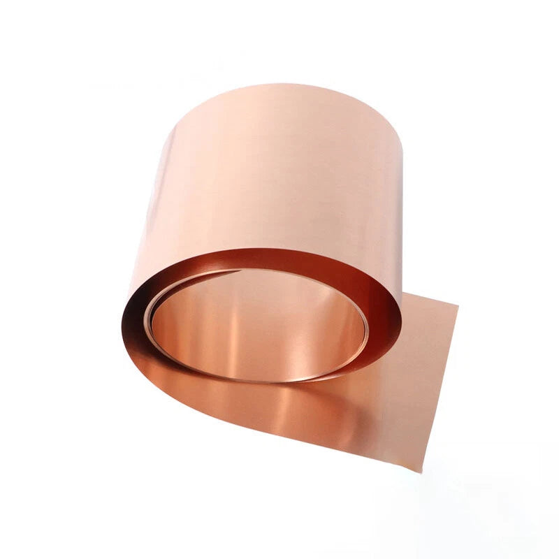 99.9% Pure Copper Metal Sheet Foil Plate, Sheet Thick 0.2mm-1mm Conductive Roll