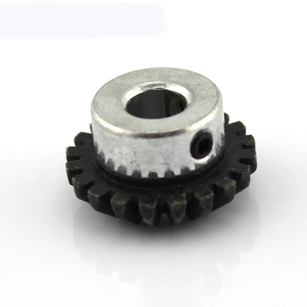 2pcs 20T 8mm Metal Bevel Gear Right Angle Drive Gears Modulus 1 Model DIY