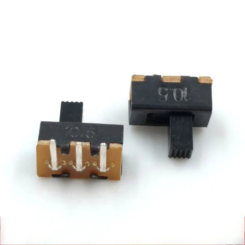 Mini PCB Slide Switch SPDT 3-Pin — G5 (5mm) / G6 (6mm) Shaft, 2-Position Toggle
