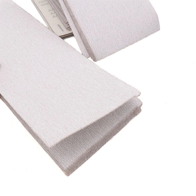 500 x 135mm Hook & Loop Sanding Strips — P120 to P320 Grit Sandpaper Rolls for Drywall Sanders