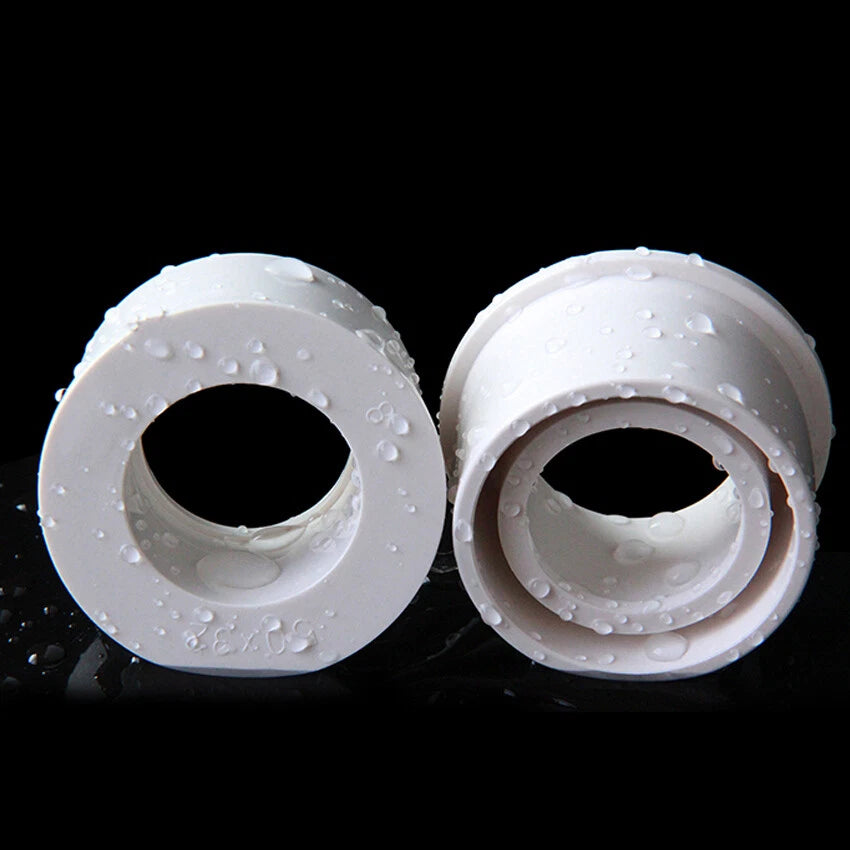 16mm to 75mm PVC Pipe Bushing Fittings Connector Reducing Joints White Blue Gray