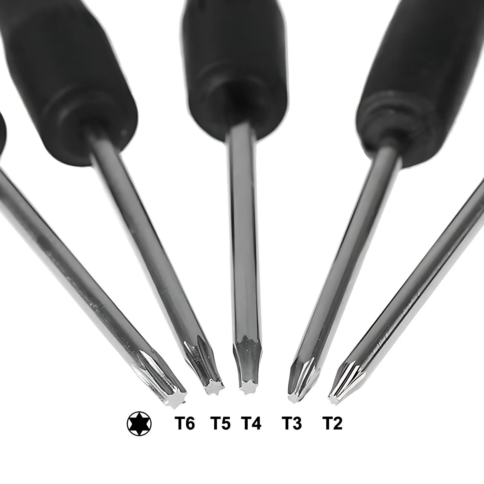 Mini Precision Screwdriver Set – Phillips, Slotted, Pentalobe & Hex, Non-Slip Handle