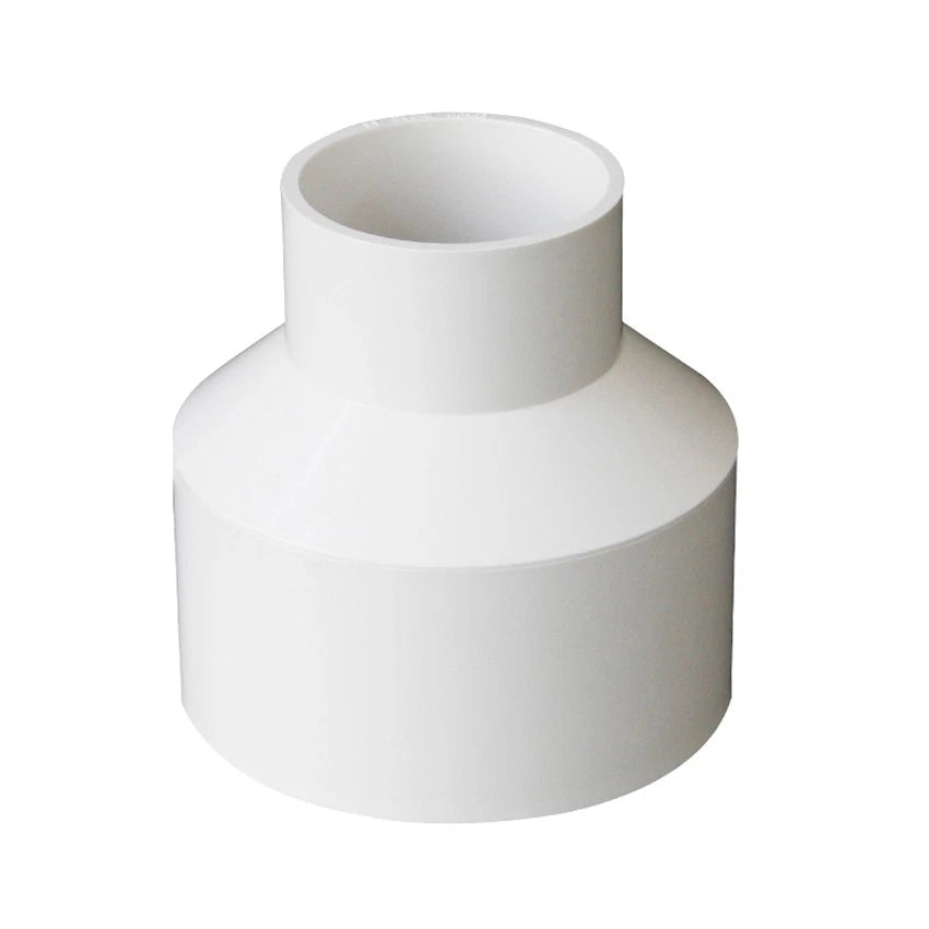 ID:50mm-200mm PVC Water Supply Plumbing Pipe Fittings Reducer Connector Adapter