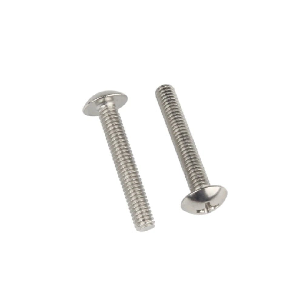 Phillips Button Head Machine Screws — Steel M2 M2.5 M3 M4 M5 M6 - HomeDIYer