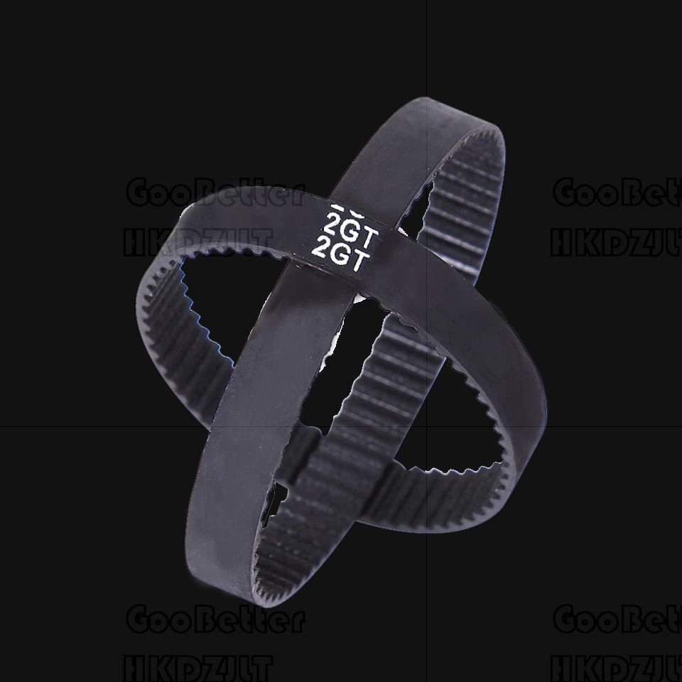 GT2 Timing Belt Closed Loop 6mm Wide – 2mm Pitch Rubber Drive Belt for 3D Printer & CNC