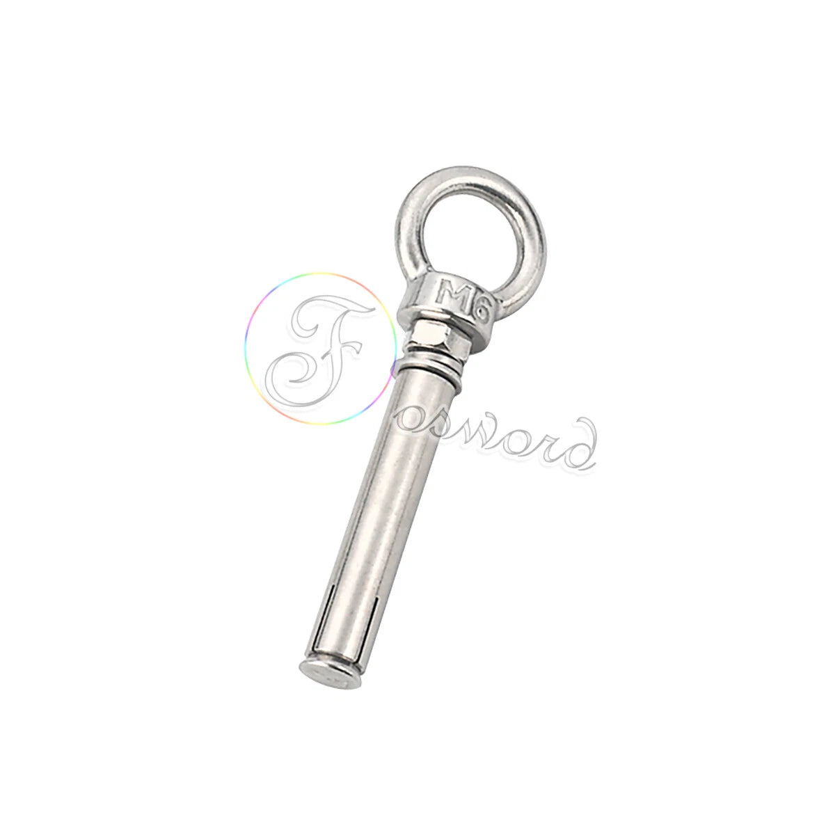 M8 M10 Closed Hook Eye Bolt Shield Anchor — 304 Stainless Steel Expansion Bolt