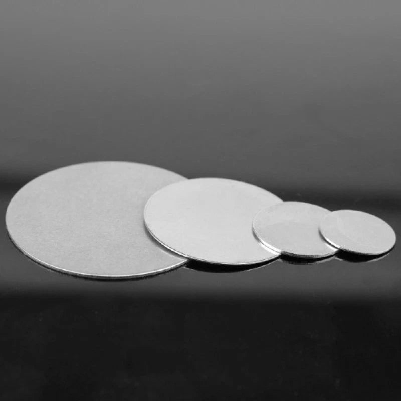 0.3-3mm Mild Steel Disc Zinc-Plated Round Disk Circles Sheet Plate Blank Ø4-66mm