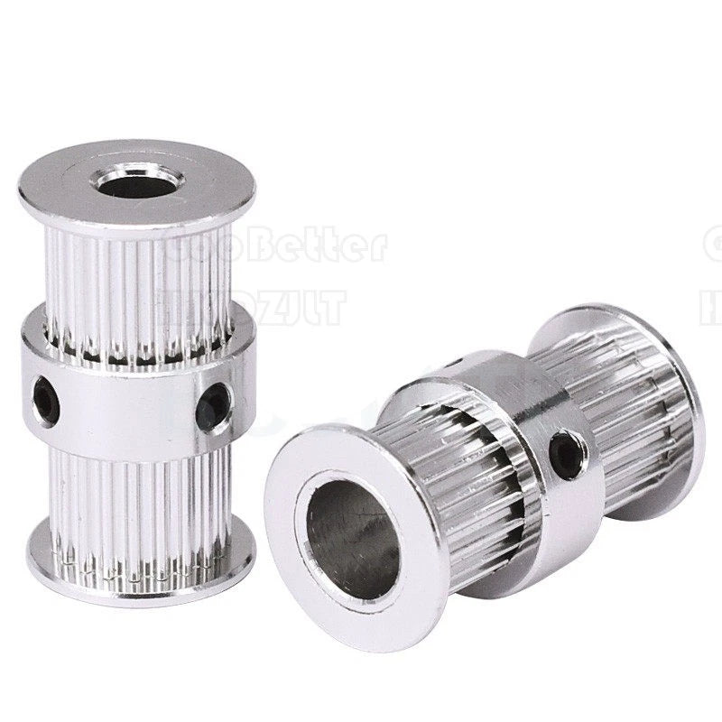 GT2 Timing Belt Drive Pulley 20 Teeth Double-Headed Bore 5 mm 8 mm for CNC 3D