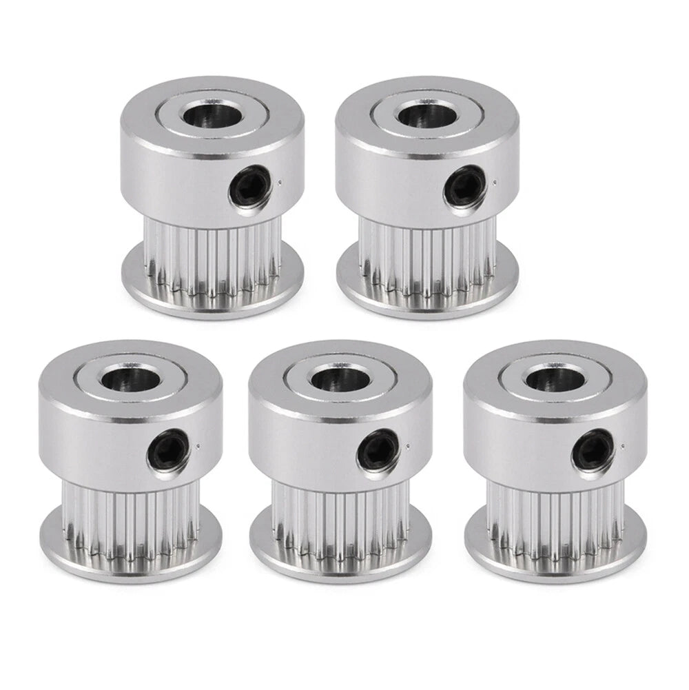 GT2 Timing Belt Pulley 14-30 Tooth 4-12mm Bore Belt Width 6mm For 3D Dinter CNC