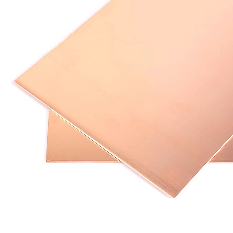 T2 Copper Plate Electrolytic Conductive Sheet/Strip CNC Cut Thick:0.5-5mm