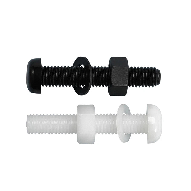 M2 M2.5 M3 M4 M5 M6 M8 PHILLIPS PAN HEAD MACHINE SCREWS NYLON - NUTS & WASHERS