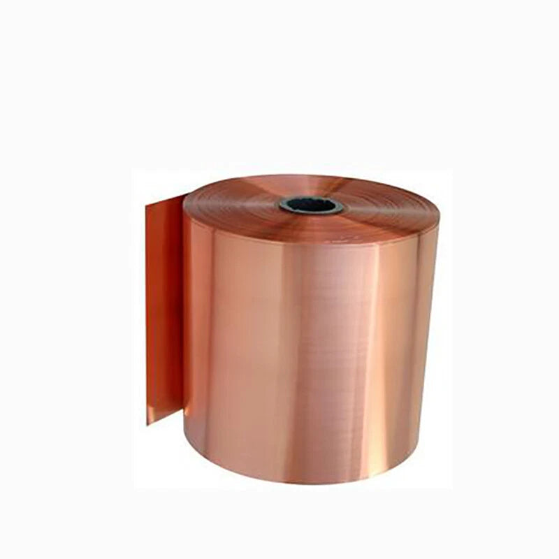 Copper Sheet Strip 0.01-1mm Thick 100/200/300mm Width Flexible Pure Copper Plate