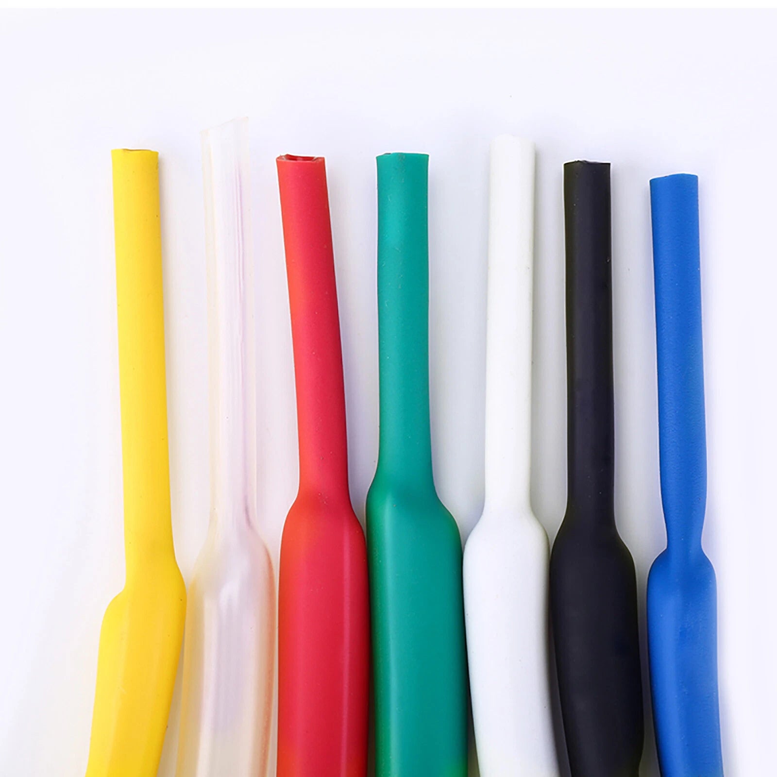 Heat Shrink Tubing 2:1 Ratio – φ0.6mm to φ50mm, 7 Colors, 1M Length