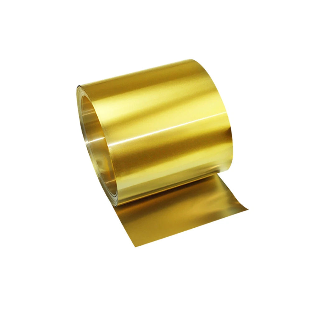 Brass Sheet Roll Metal Foil Plate Thick 0.05 0.1 0.2 0.3 0.4 0.5 0.6 0.7 0.8 1mm