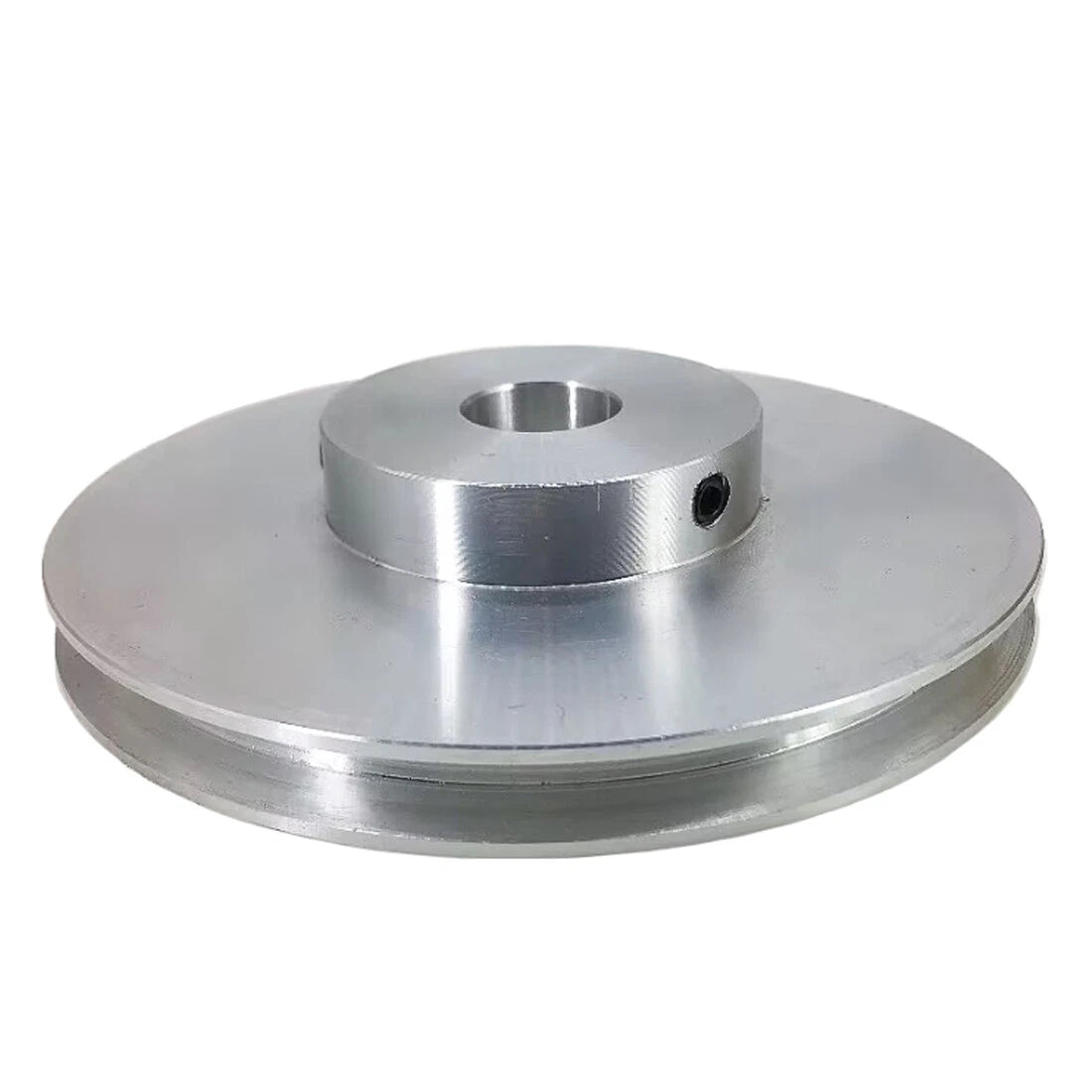 Aluminum V Grooved Pulley O Round Belt Pulleys For 6mm Width Belt OD 20mm-80mm