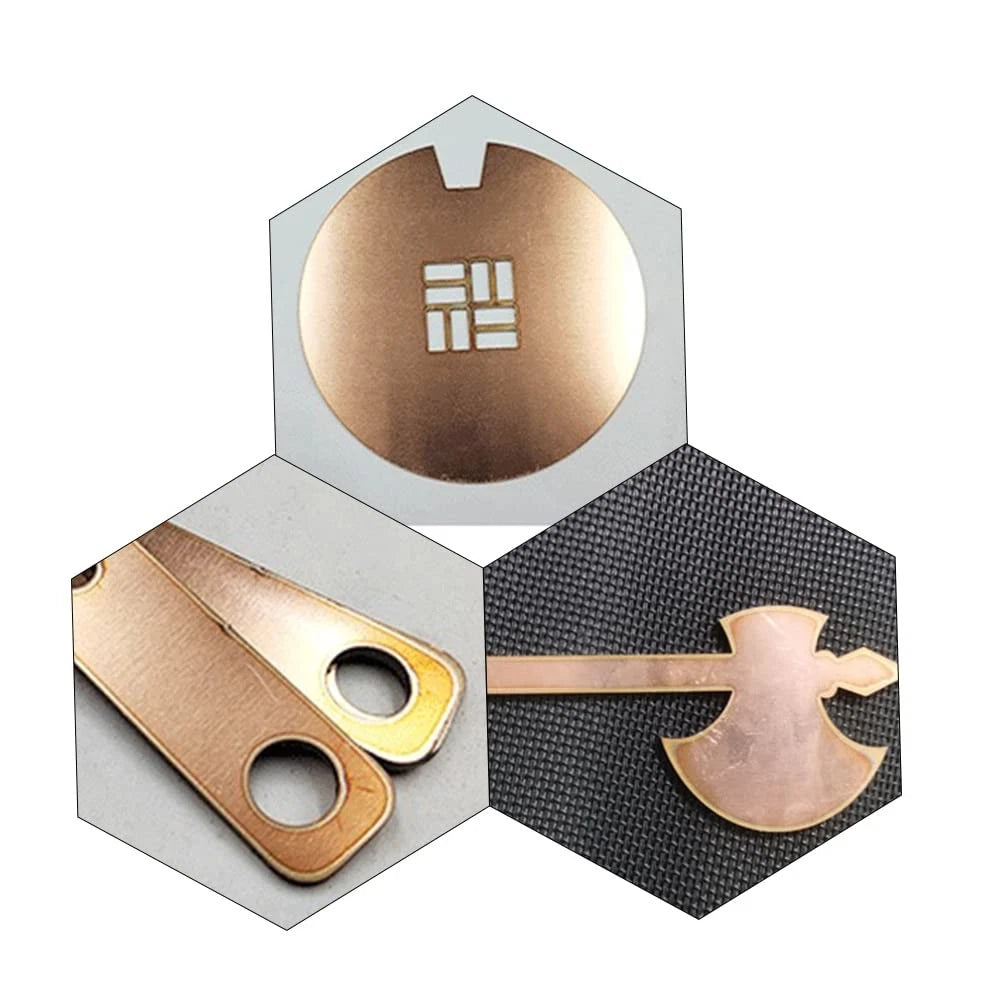 Solid Pure Copper Discs Blanks Round Plate Metal Sheet Thick 0.5mm~6mm Ø10~300mm