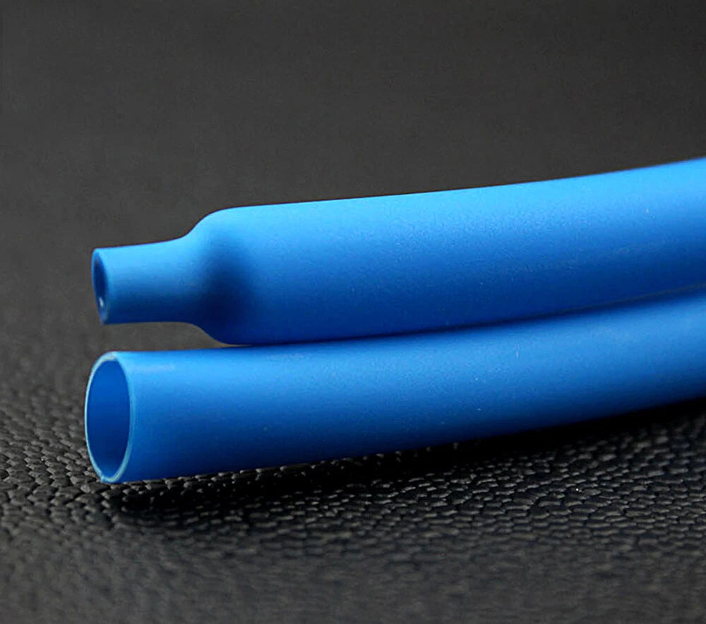 Blue 2:1 Heat Shrink Tubing — Φ0.6mm to Φ80mm, 1M to 25M