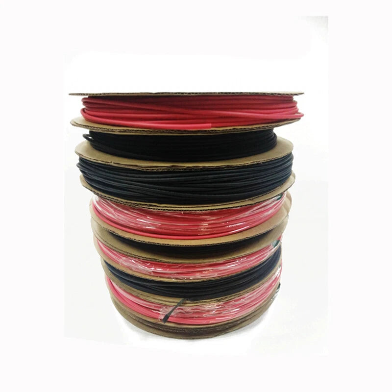 2:1 Heat Shrink Tubing — Electrical Wire Sleeving, Φ1mm–12mm, Clear/White/Red/Green