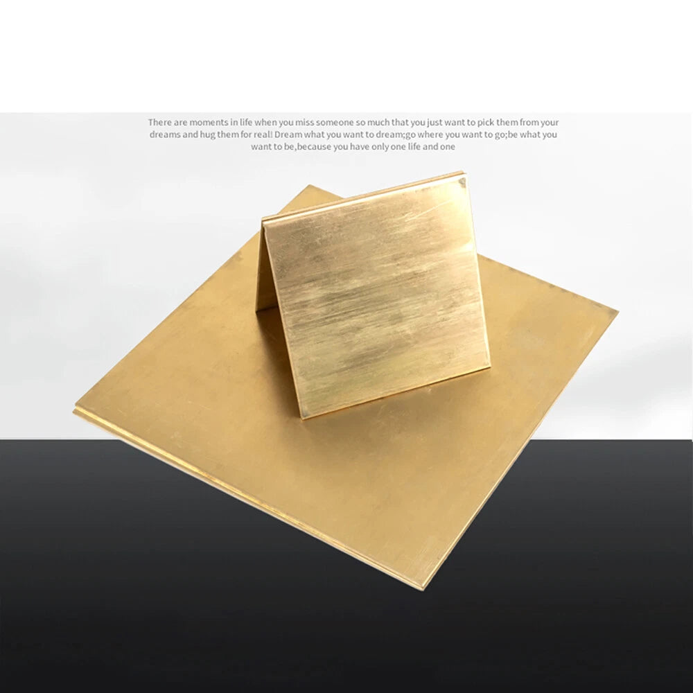 1PCS Brass Sheet Various Sizes, Models Making, 2.5mm x 60mm X 200mm