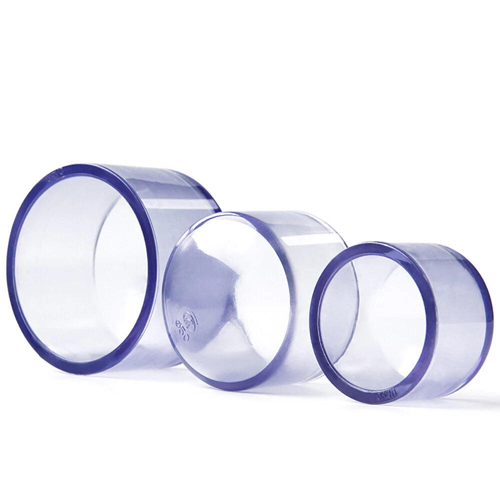 20 - 90mm PVC End Plug Caps Pond Pipe Blanking Water Adhesive Fittings Connector