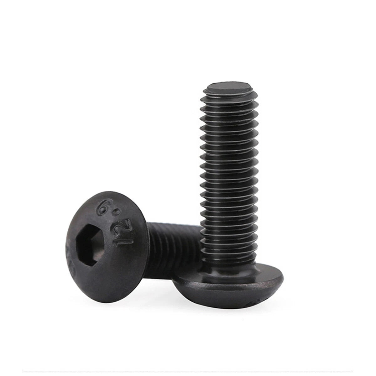 Button Pan Head Socket Cap Screws Grade 12.9 | M3 M4 M5 M6 M8 Allen Key Bolts - HomeDIYer