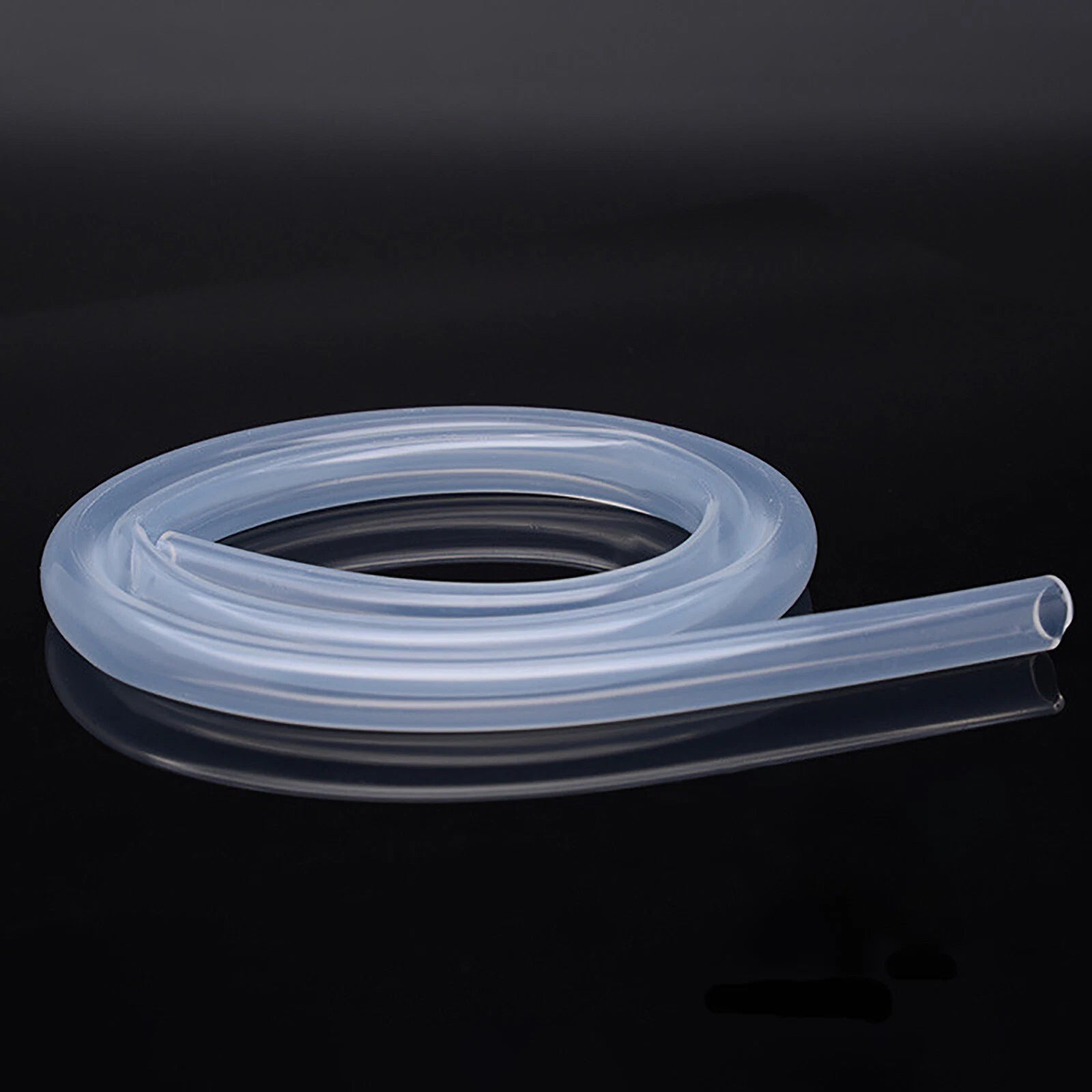 Food Grade Clear Silicone Tube – Beer, Milk & Beverage Hose Pipe (ID×OD)