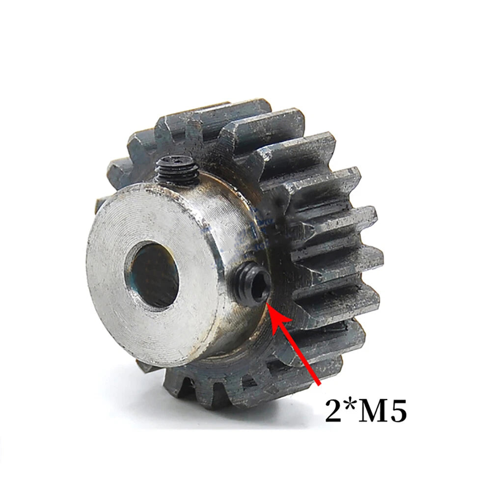 1.5 Mod Spur Gear & Gear Racks 15 - 50 Tooth Transmission Gear 45# Carbon Steel