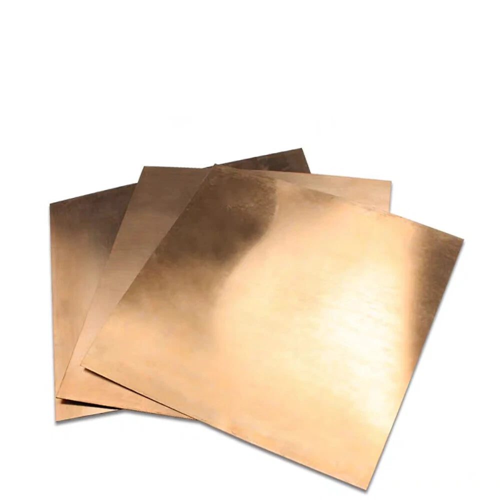 Beryllium Copper Sheet Metal Plate Flat Panel Beryllium Bronze Thick 1.5mm~5mm