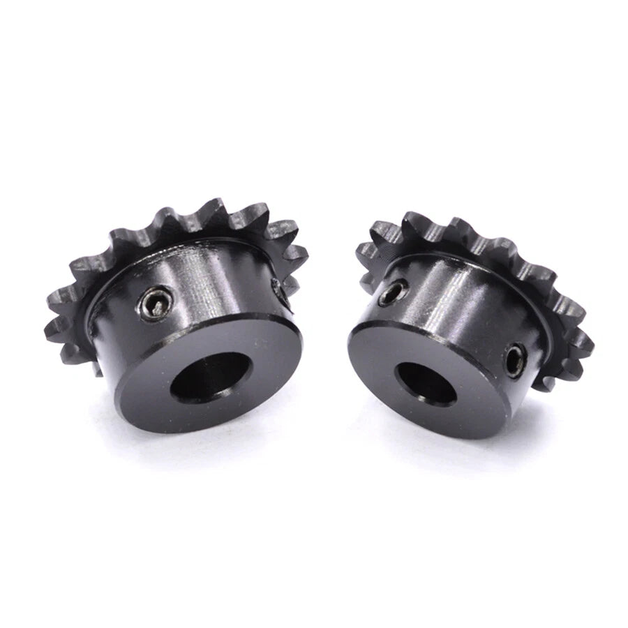 45# Steel Roller Chain Sprockets 10T - 30T Pitch 1/4" 6.35mm 04C Drive Sprocket