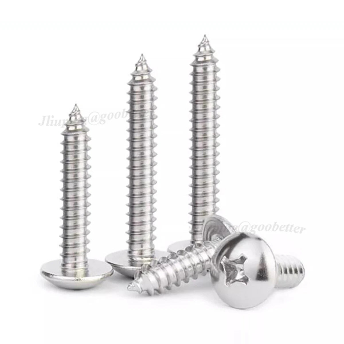M3 M3.5 M4 M4.2 Phillips Truss Head Self Tapping Screws – A2 304 Stainless Steel