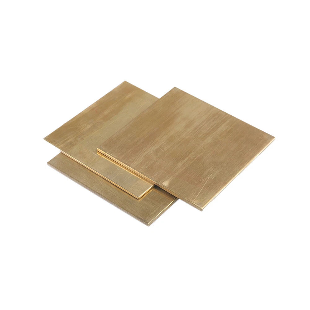 Brass Sheet Various Sizes, Various Thickness Guillotine Cut Sheet Metal Service