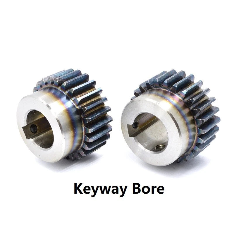 1.5 Mod 45# Steel Spur Gear 12-35T Bore 6-20mm Pinion Gear with Step Motor Gear