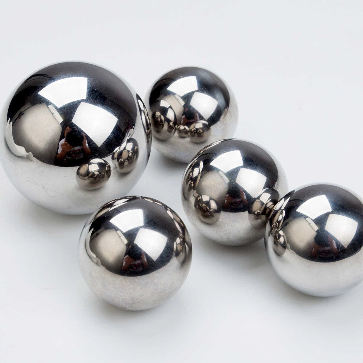 High-Quality AISI 440C Stainless Steel Ball Bearings (1mm-30mm), G10 Precision
