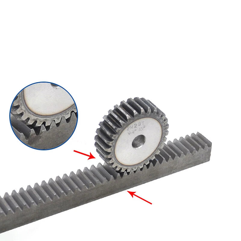 2.5 Mod Spur Gear 10T - 40T Flat Gear 45 Steel Transmission Gears OD 30-105mm
