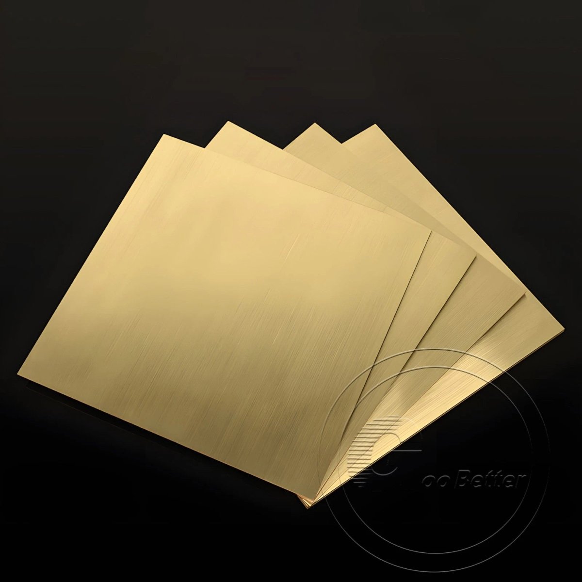 Brass Plate Square Brass Sheet Metal Guillotine Cut Thick 1-10MM Width 10-300MM - HomeDIYer