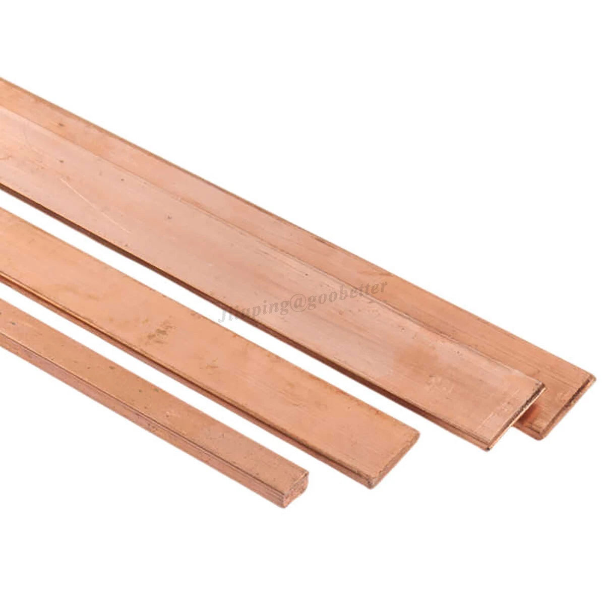 T2 Copper Flat Bar Square Sheet Plate Solid Strip 200mm Long-Width 10mm-120mm