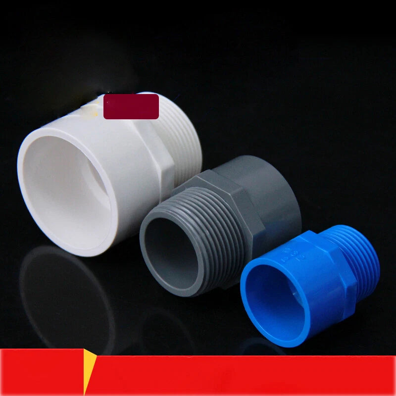 PVC Metric Plumbing Fittings Pipe For Aquarium Fish Tank Pond Solvent Weld Lot
