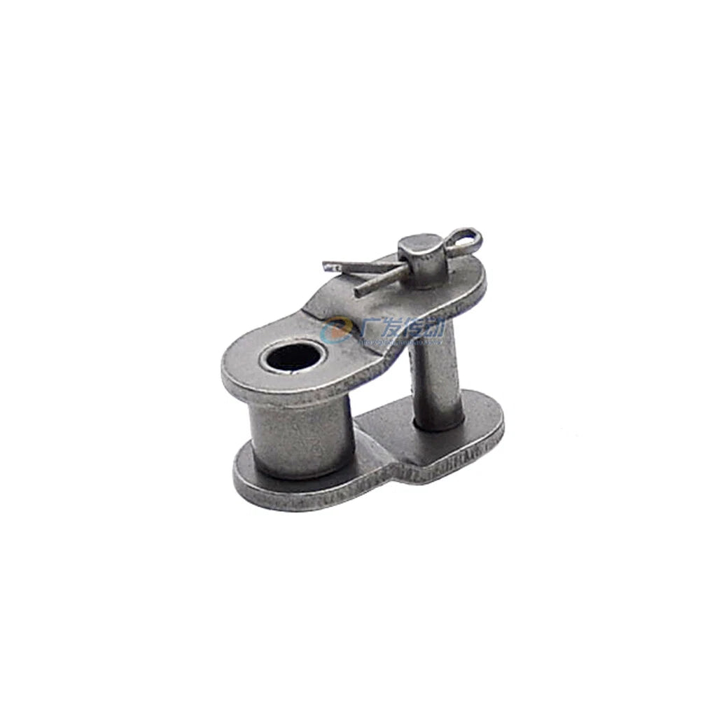 Simplex Roller Chain Crank Links Bushing Chains Carbon Steel 06B 06C 10A 12A 16A